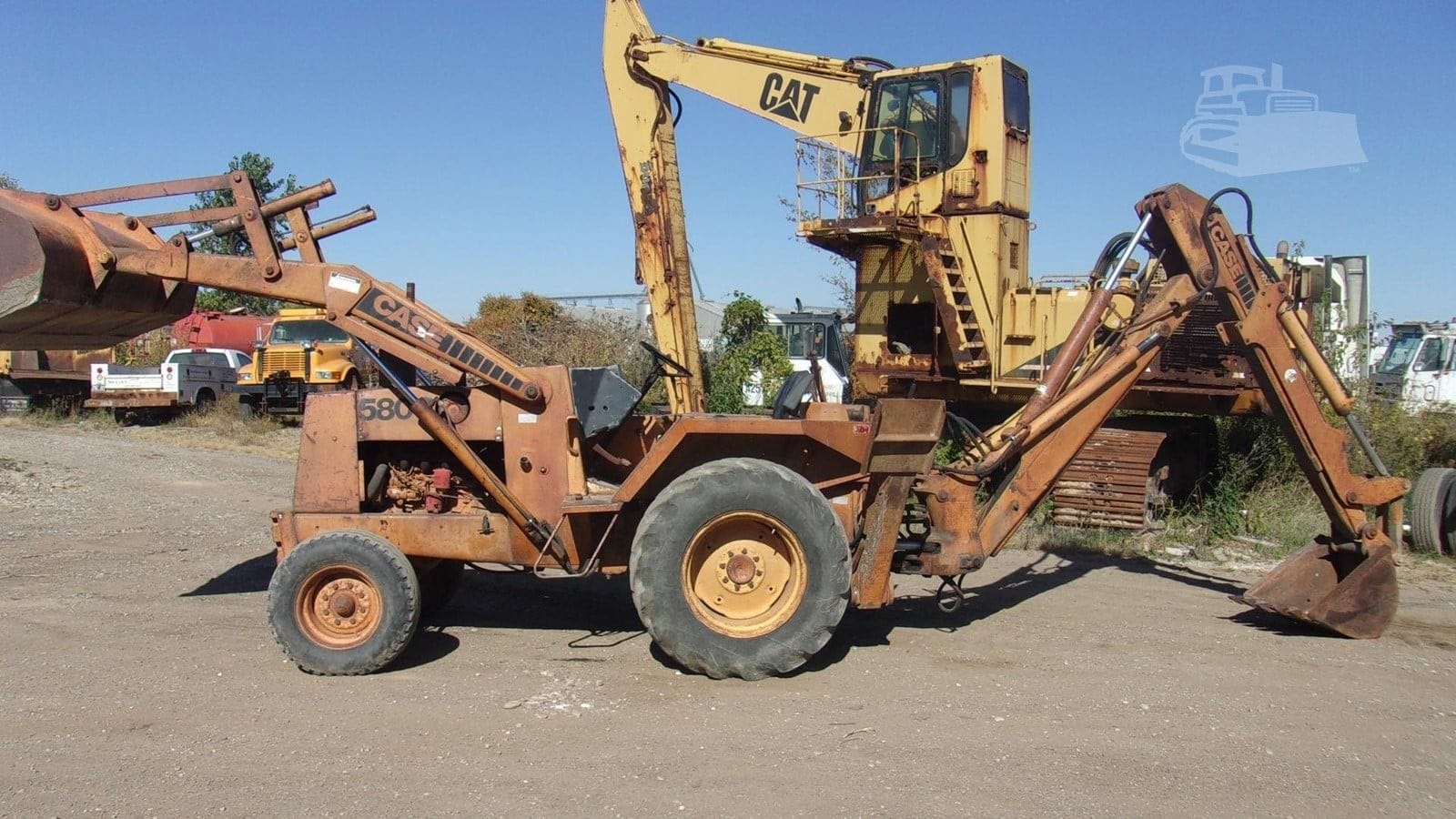 1979 CASE 580D Backhoe Loaders for sale in Galva, IL - primary listing photo of 8