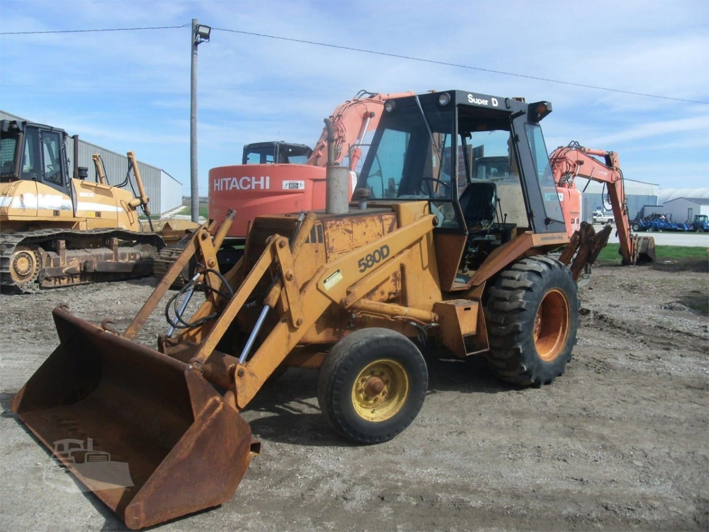 1982 CASE 580D Backhoe Loaders for sale in Galva, IL - primary listing photo of 8