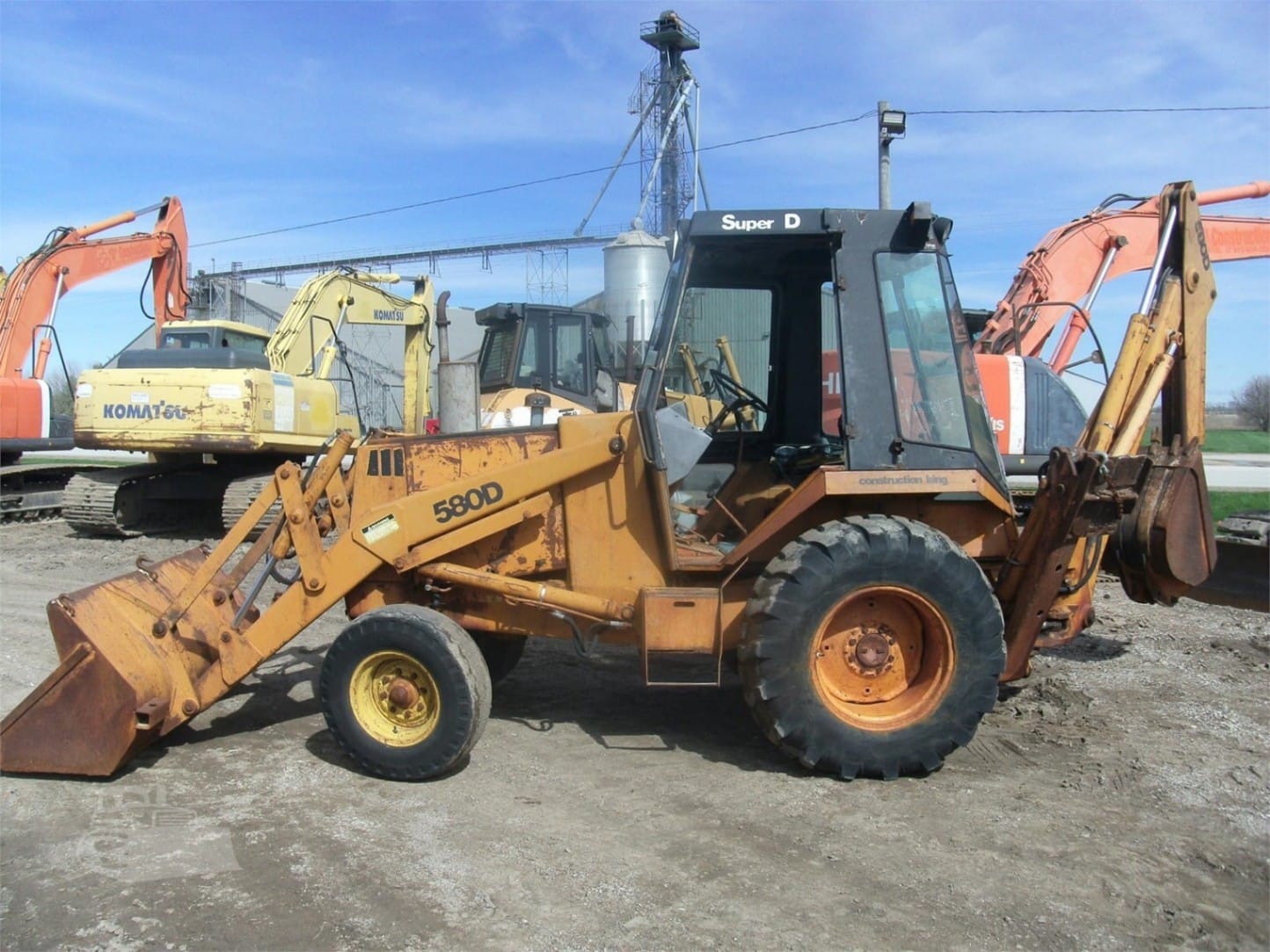 1982 CASE 580D Backhoe Loaders for sale in Galva, IL - listing photo 4 of 8