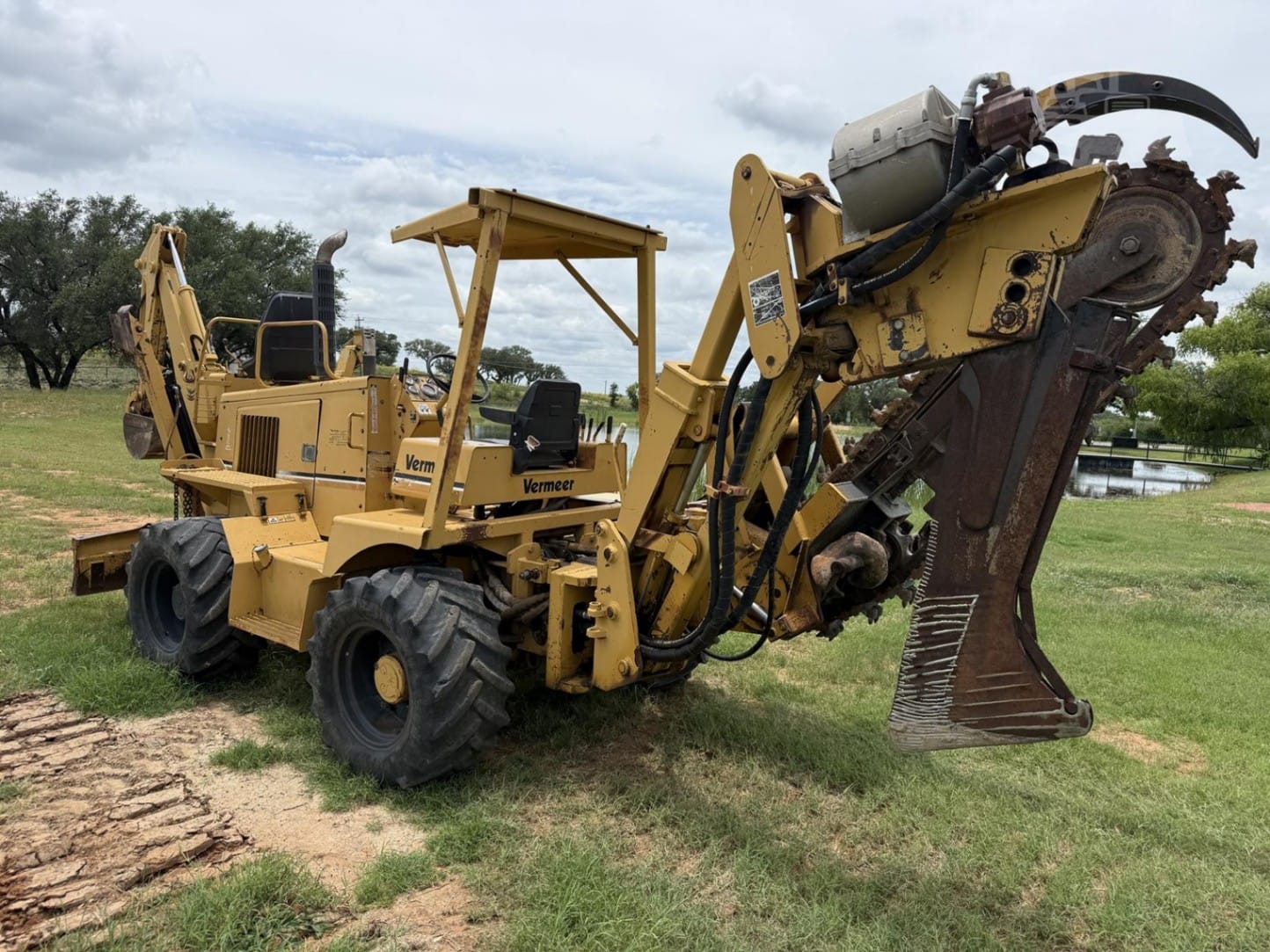 1989 Vermeer V7550 Trenchers for sale in Early, TX - listing photo 6 of 8