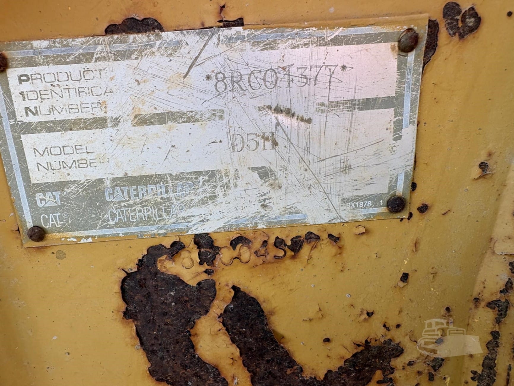 1991 Caterpillar D5H SERIES II Dozers for sale in Washington, IN - listing photo 7 of 8