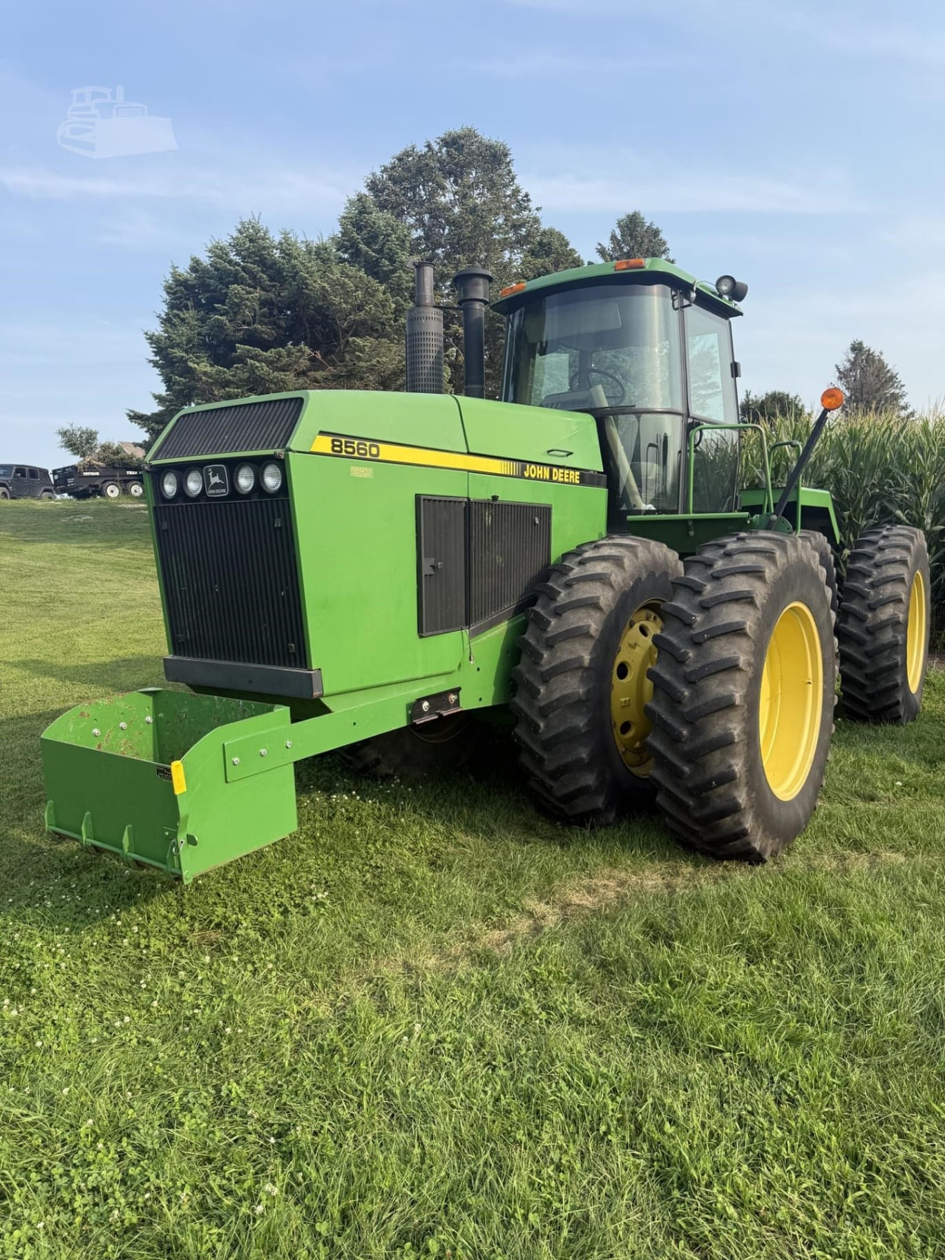 1991 John Deere 8560 Field Tractors Power for sale in Iowa Falls, IA - listing photo 4 of 18