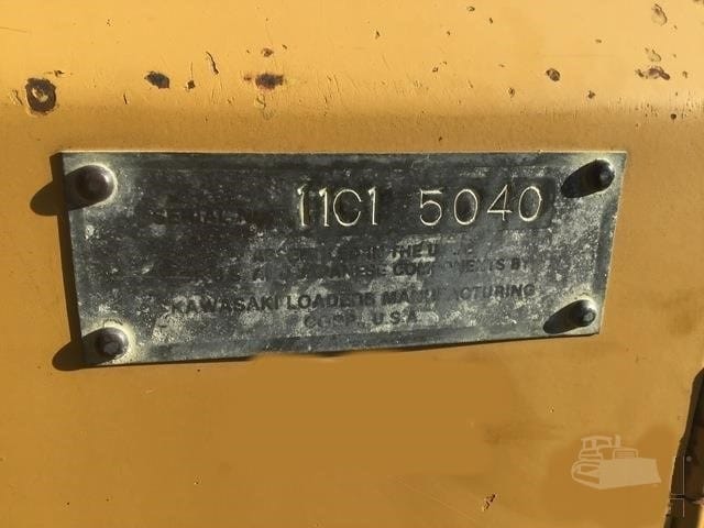 1996 Kawasaki 115Z III Wheel Loaders for sale in Gary, IN - listing photo 6 of 8
