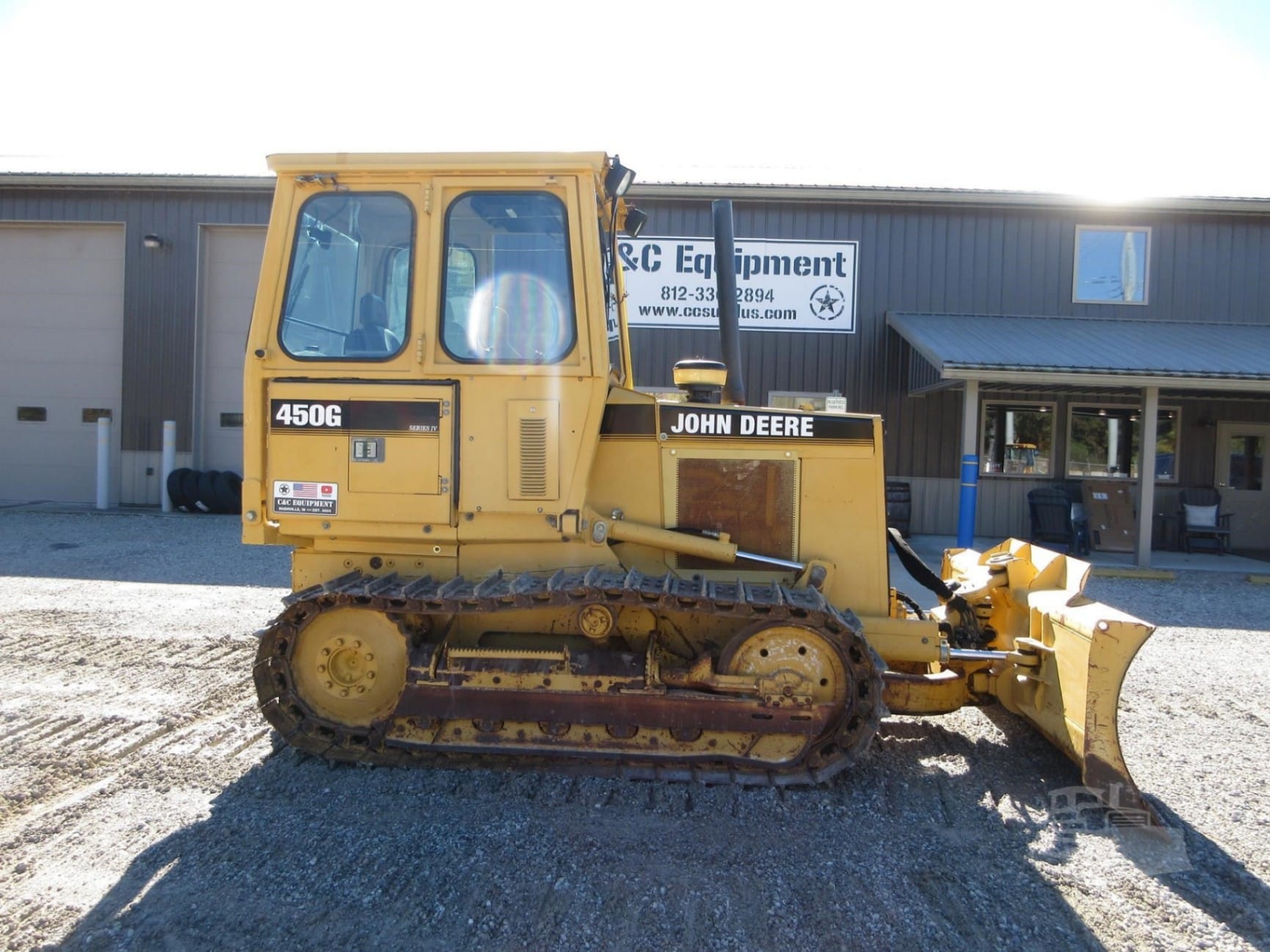 1998 John Deere 450G IV Dozers for sale in City, IN - primary listing photo of 8