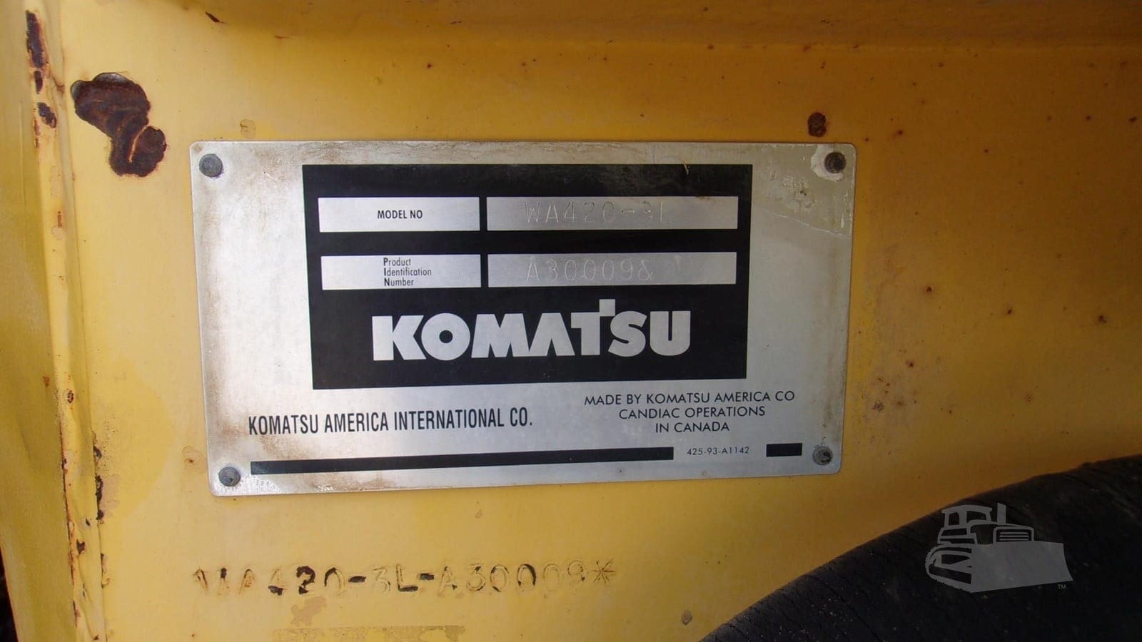 1998 Komatsu WA420-3L Wheel Loaders for sale in Galva, IL - primary listing photo of 8