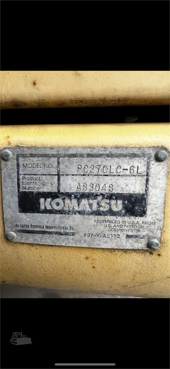 1999 Komatsu PC270 LC-6L Excavators for sale in Chicago Ridge, IL - listing photo 18 of 18