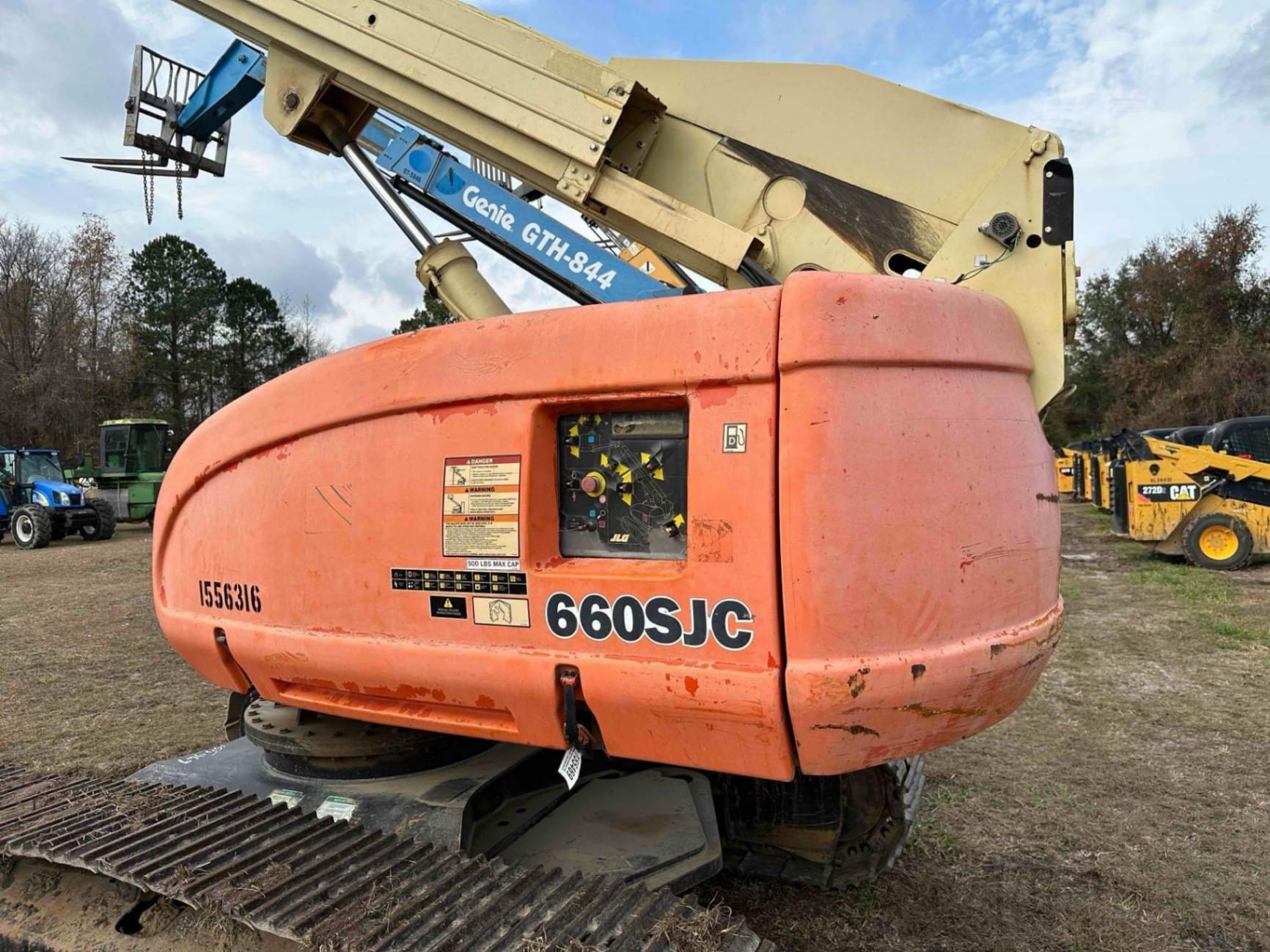 2000 JLG 660SJC Telescopic Boom Lift Straight for sale in Kimballton, IA - listing photo 7 of 8