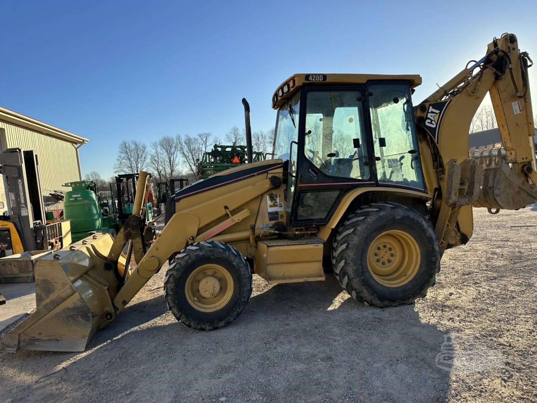 2001 Caterpillar 420D Backhoe Loaders for sale in Dupont, IN - listing photo 2 of 8