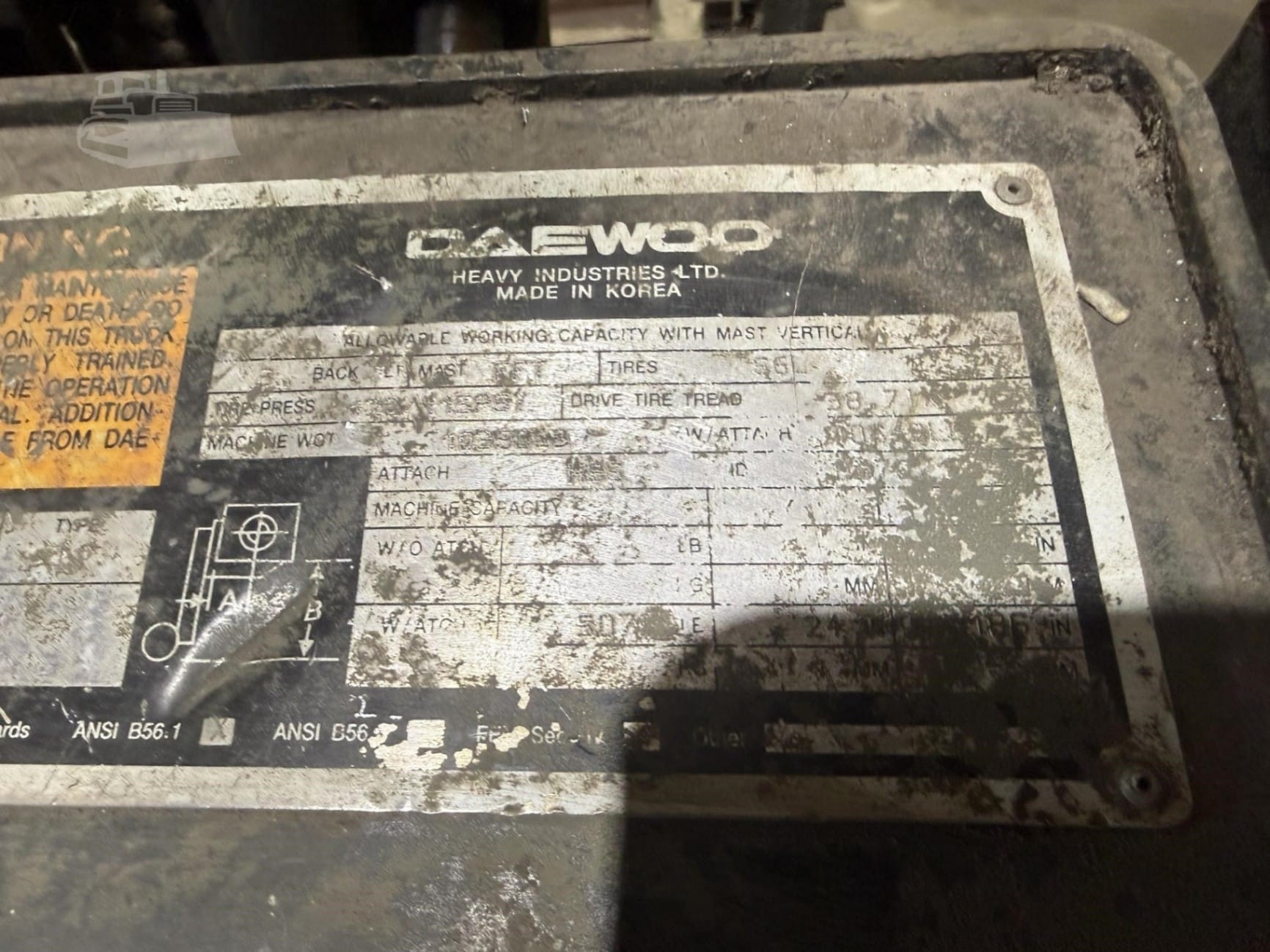 2002 Daewoo G30E-3 Telehandlers Forklifts for sale in Newton, IA - listing photo 4 of 25