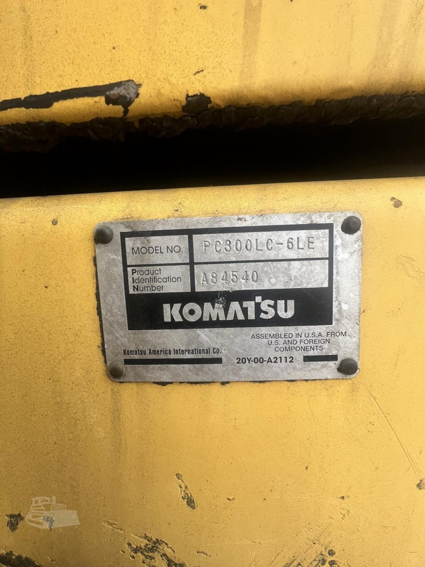 2002 Komatsu PC300LC-6LE Excavators for sale in Old Forge, PA - listing photo 6 of 8