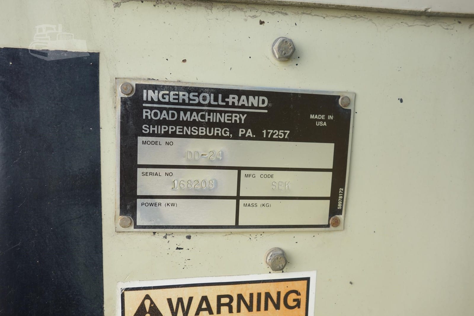 2005 Ingersoll-Rand DD24 Compaction for sale in Cedar Rapids, IA - listing photo 3 of 8