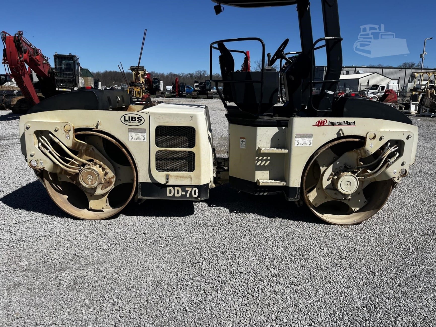 2005 Ingersoll-Rand DD70 Smooth Drum Rollers for sale in West Terre Haute, IN - primary listing photo of 6