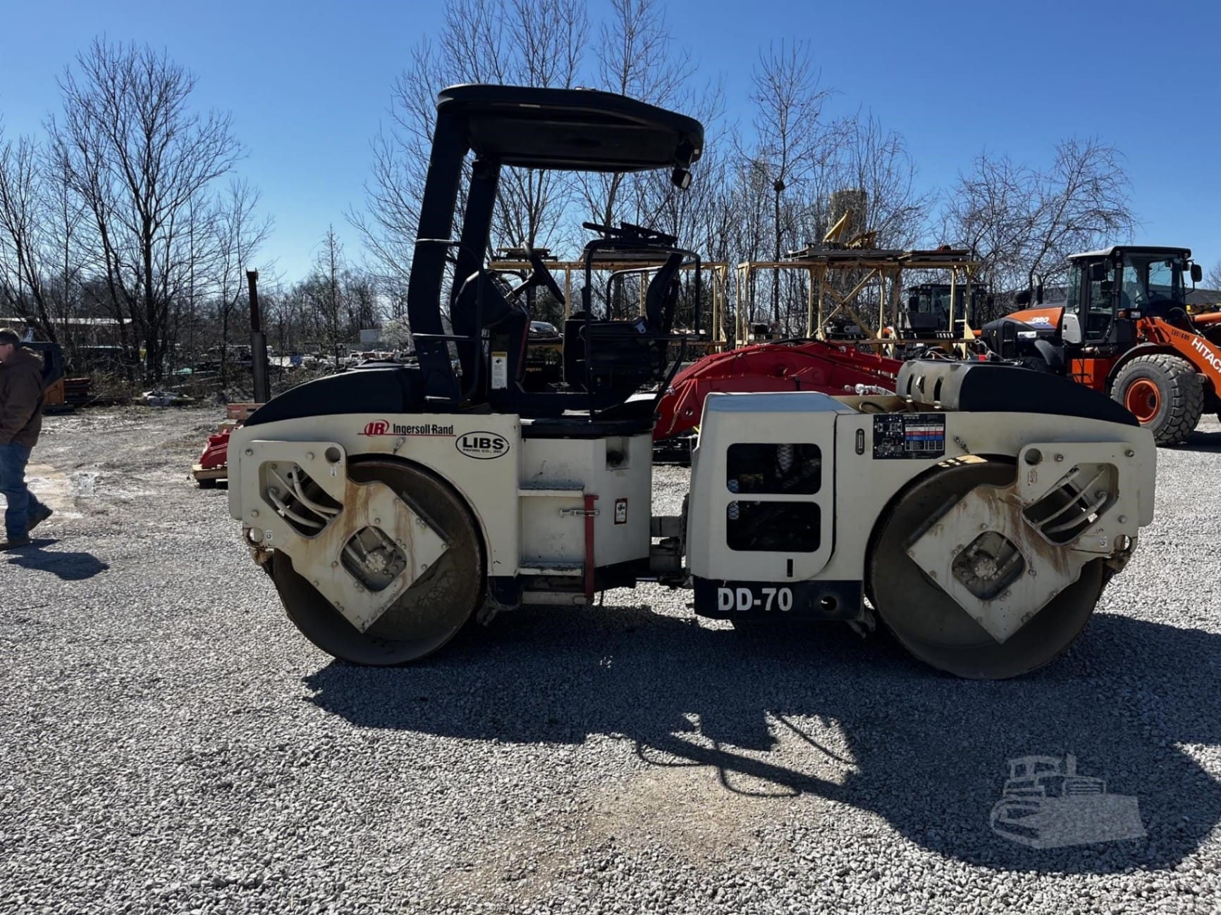 2005 Ingersoll-Rand DD70 Smooth Drum Rollers for sale in West Terre Haute, IN - listing photo 3 of 6