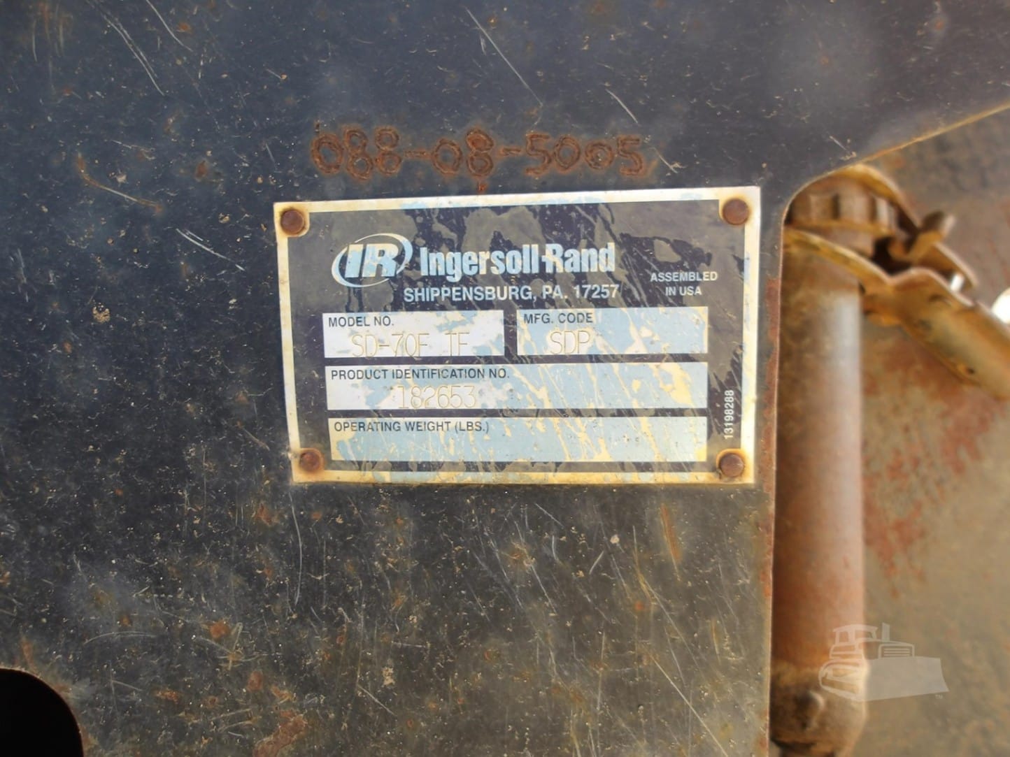 2005 Ingersoll-Rand SD70F Padfoot Trench Compaction for sale in Cedar Rapids, IA - listing photo 5 of 8