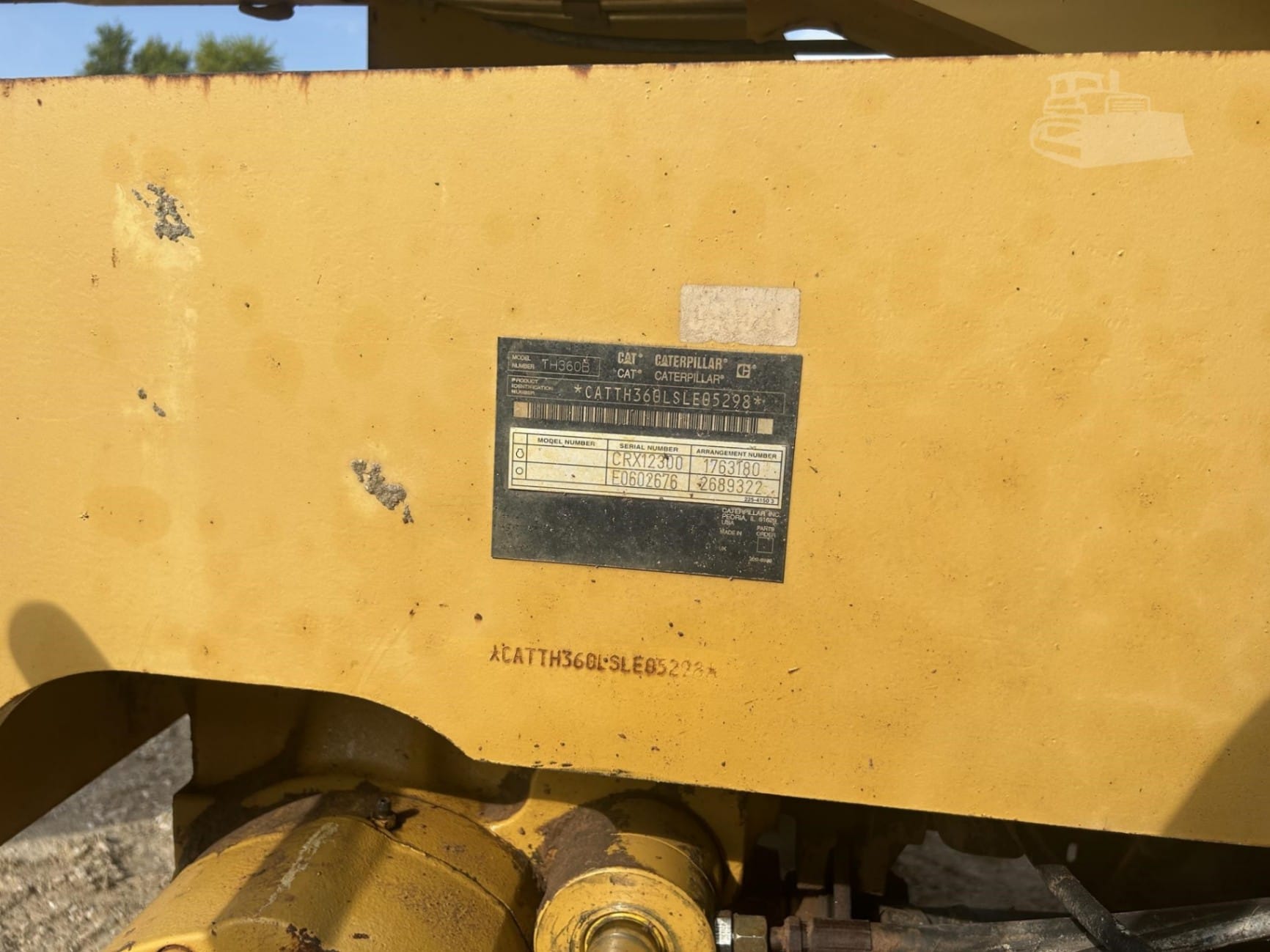 2006 Caterpillar TH360B Telehandlers Forklifts for sale in Manchester, IA - listing photo 60 of 80