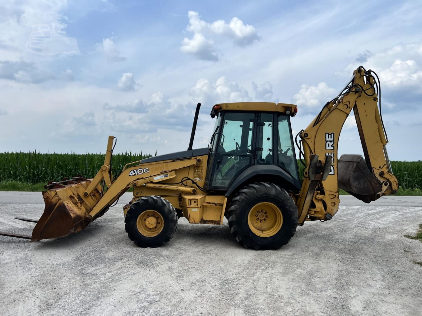 2006 John Deere 410G Backhoe Loaders for sale in Burgoon, OH - primary listing photo of 8