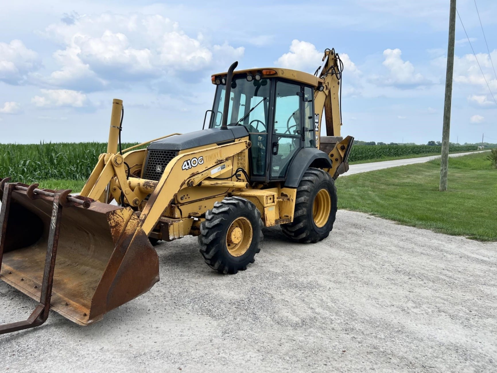 2006 John Deere 410G Backhoe Loaders for sale in Burgoon, OH - listing photo 2 of 8