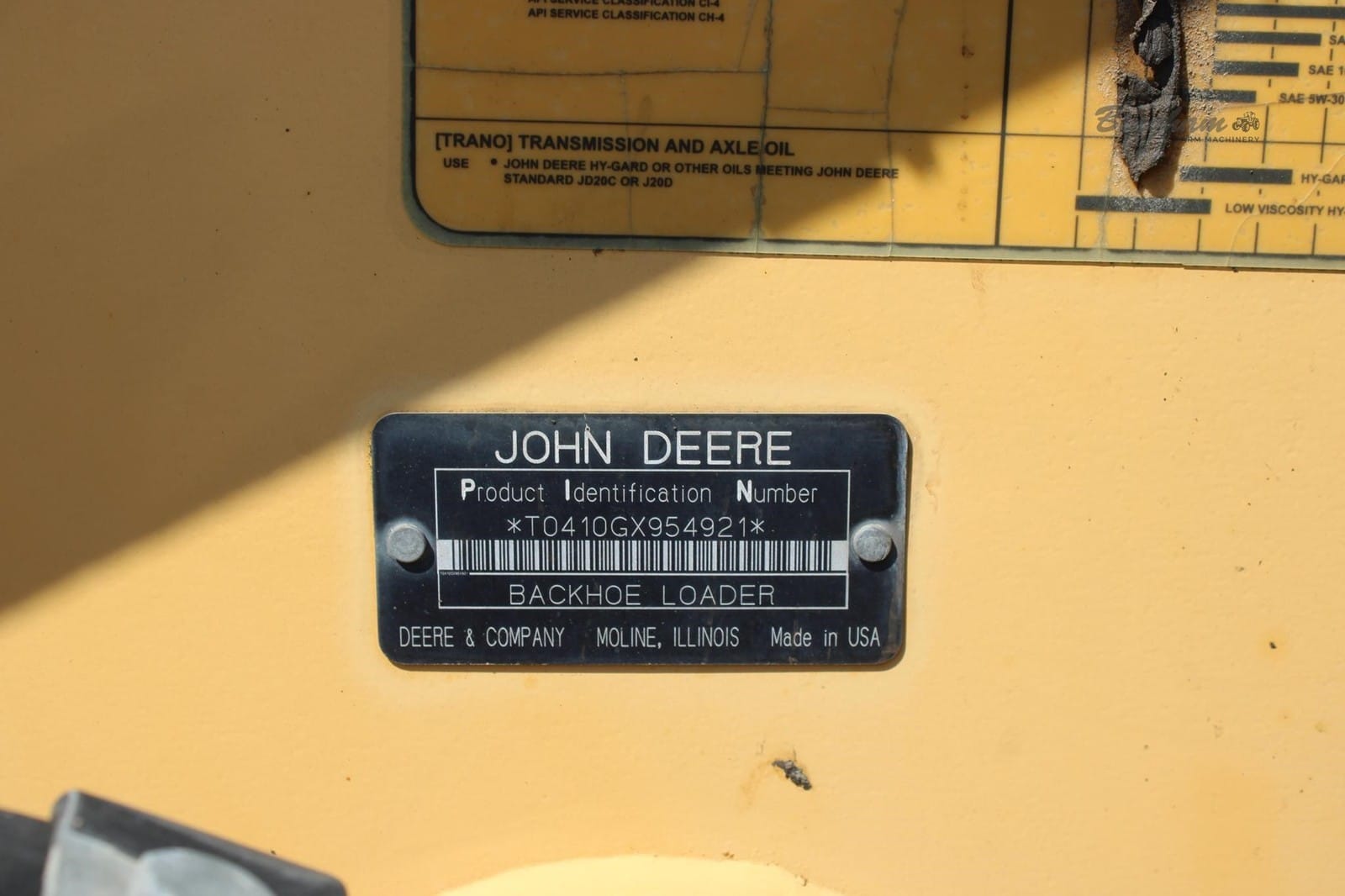 2006 John Deere 410G Backhoe Loaders for sale in North Vernon, IN - listing photo 4 of 8