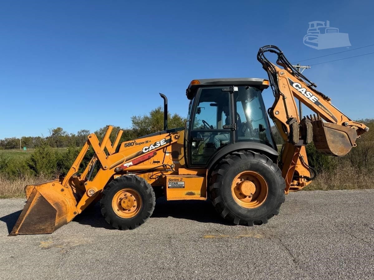 2007 CASE 580SM PLUS II Backhoe Loaders for sale in Severy, KS - listing photo 2 of 8
