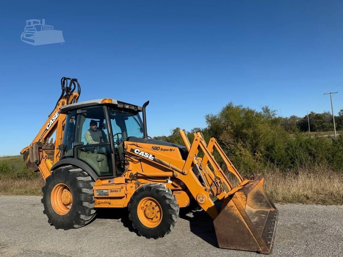 2007 CASE 580SM PLUS II Backhoe Loaders for sale in Severy, KS - listing photo 5 of 8