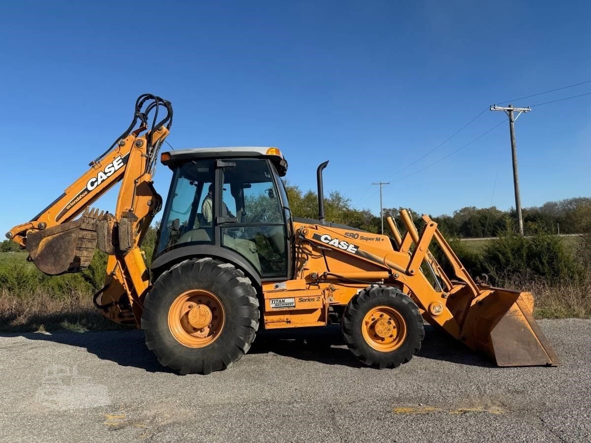 2007 CASE 580SM PLUS II Backhoe Loaders for sale in Severy, KS - listing photo 6 of 8