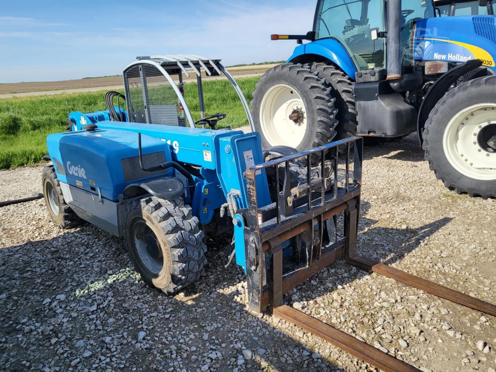 2007 Genie genie-gth-5519 Telehandlers Forklifts for sale in Bancroft, IA - primary listing photo of 8