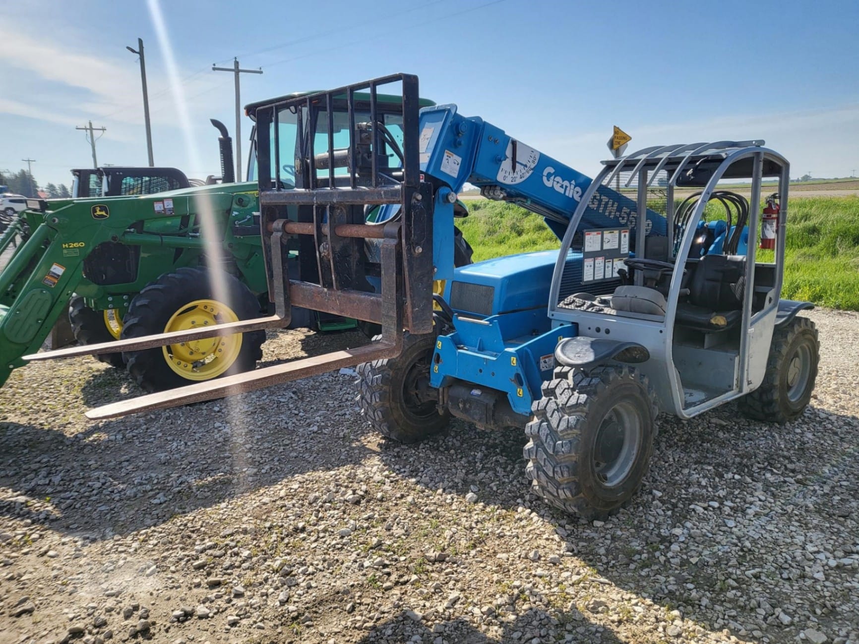 2007 Genie genie-gth-5519 Telehandlers Forklifts for sale in Bancroft, IA - listing photo 4 of 8
