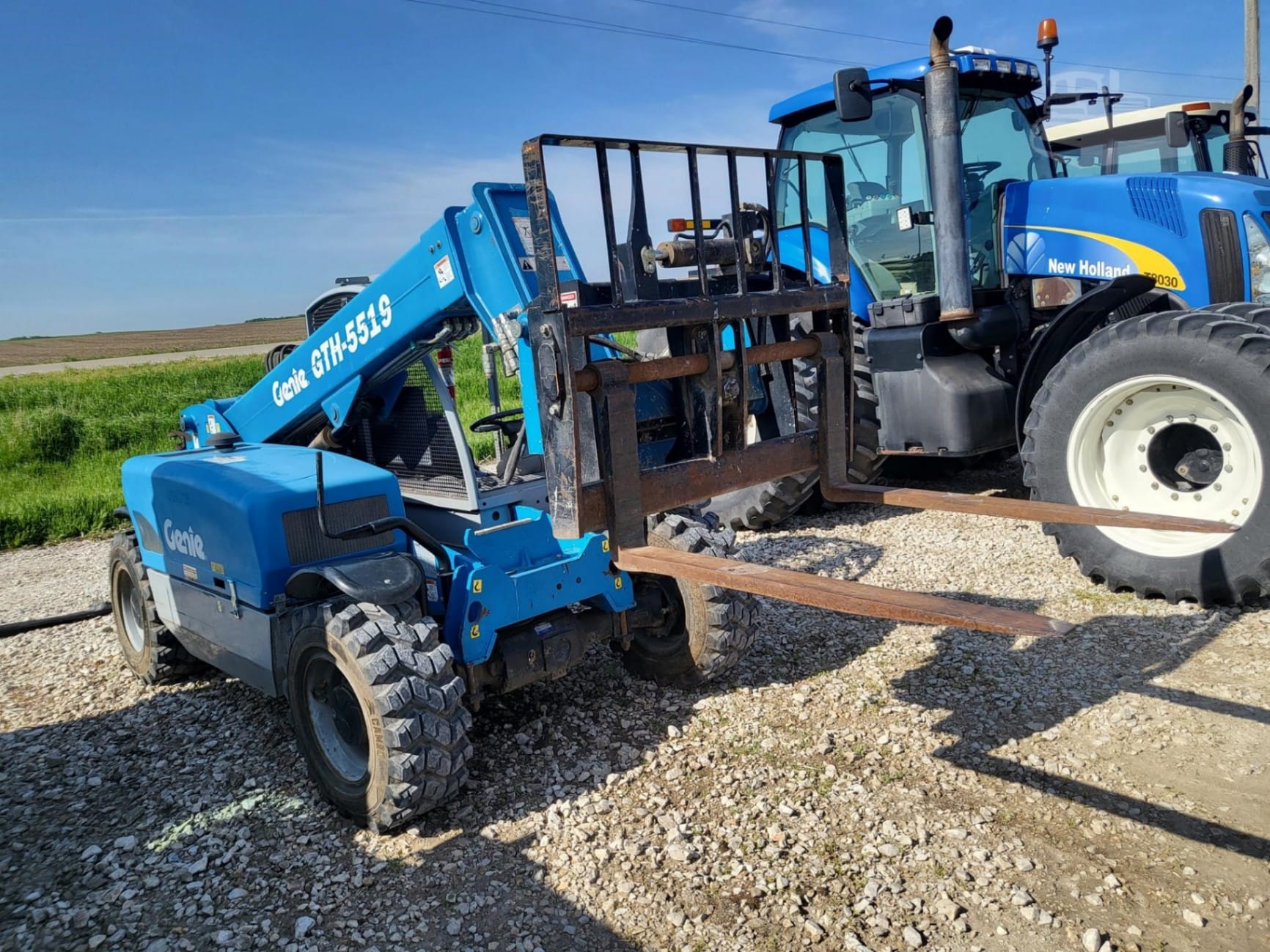 2007 Genie genie-gth-5519 Telehandlers Forklifts for sale in Bancroft, IA - listing photo 5 of 8