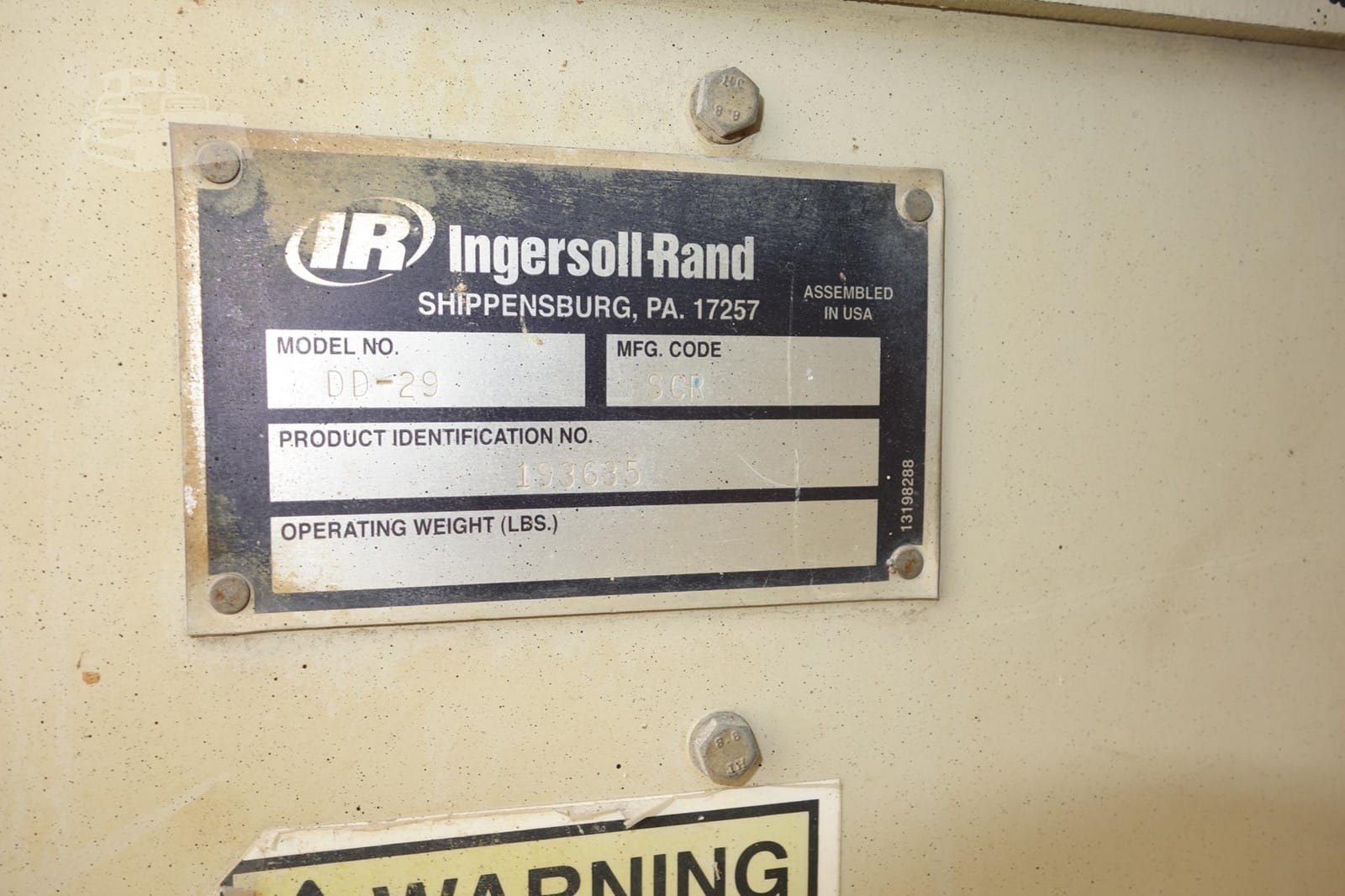 2007 Ingersoll-Rand DD29 Compaction for sale in Cedar Rapids, IA - listing photo 4 of 8