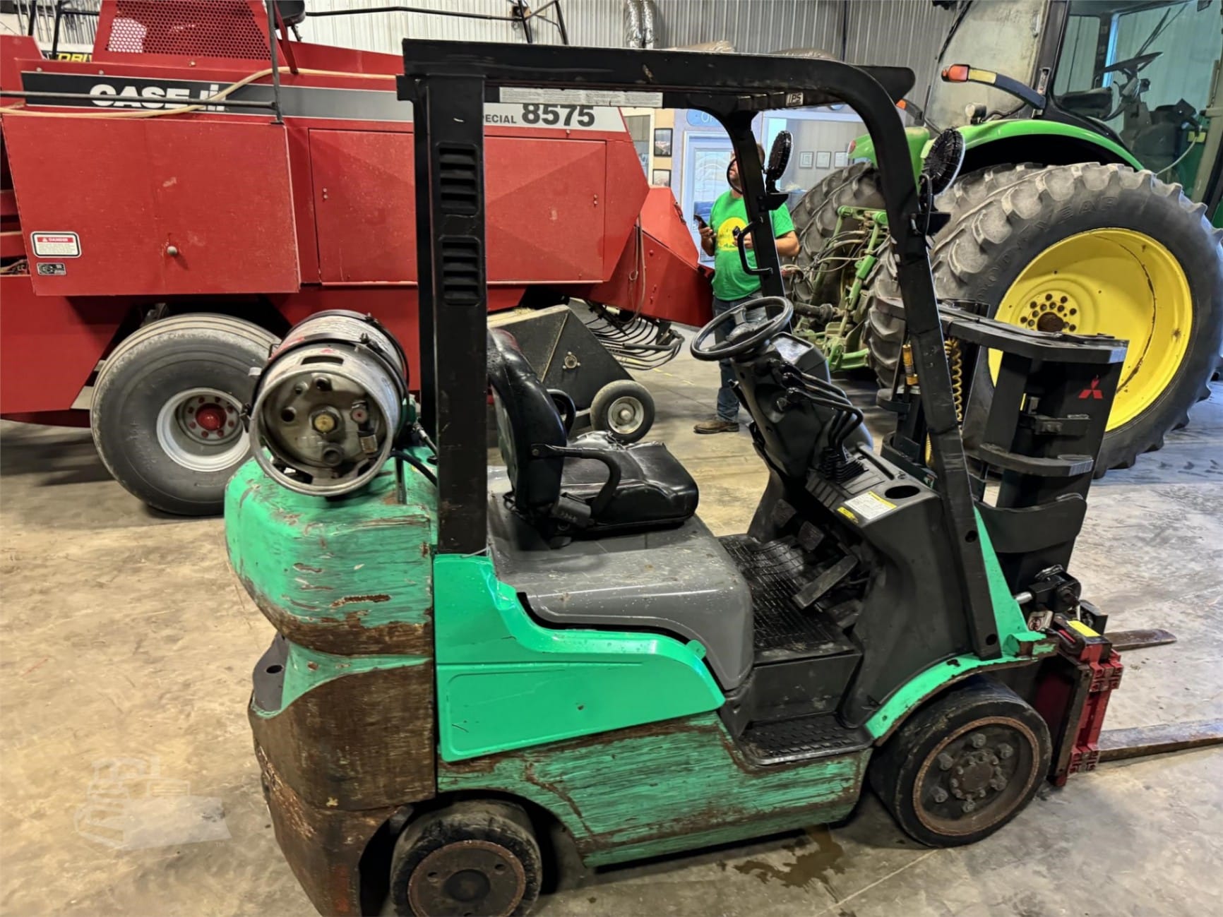 2007 Mitsubishi mitsubishi-fgc25n Telehandlers Forklifts for sale in Newton, IA - primary listing photo of 25
