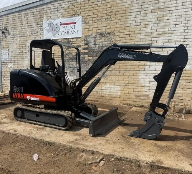 2009 Bobcat 331 MINI Excavator for Sale | 4000 Hrs | Dealer Inspected | San Antonio, TX - View 2