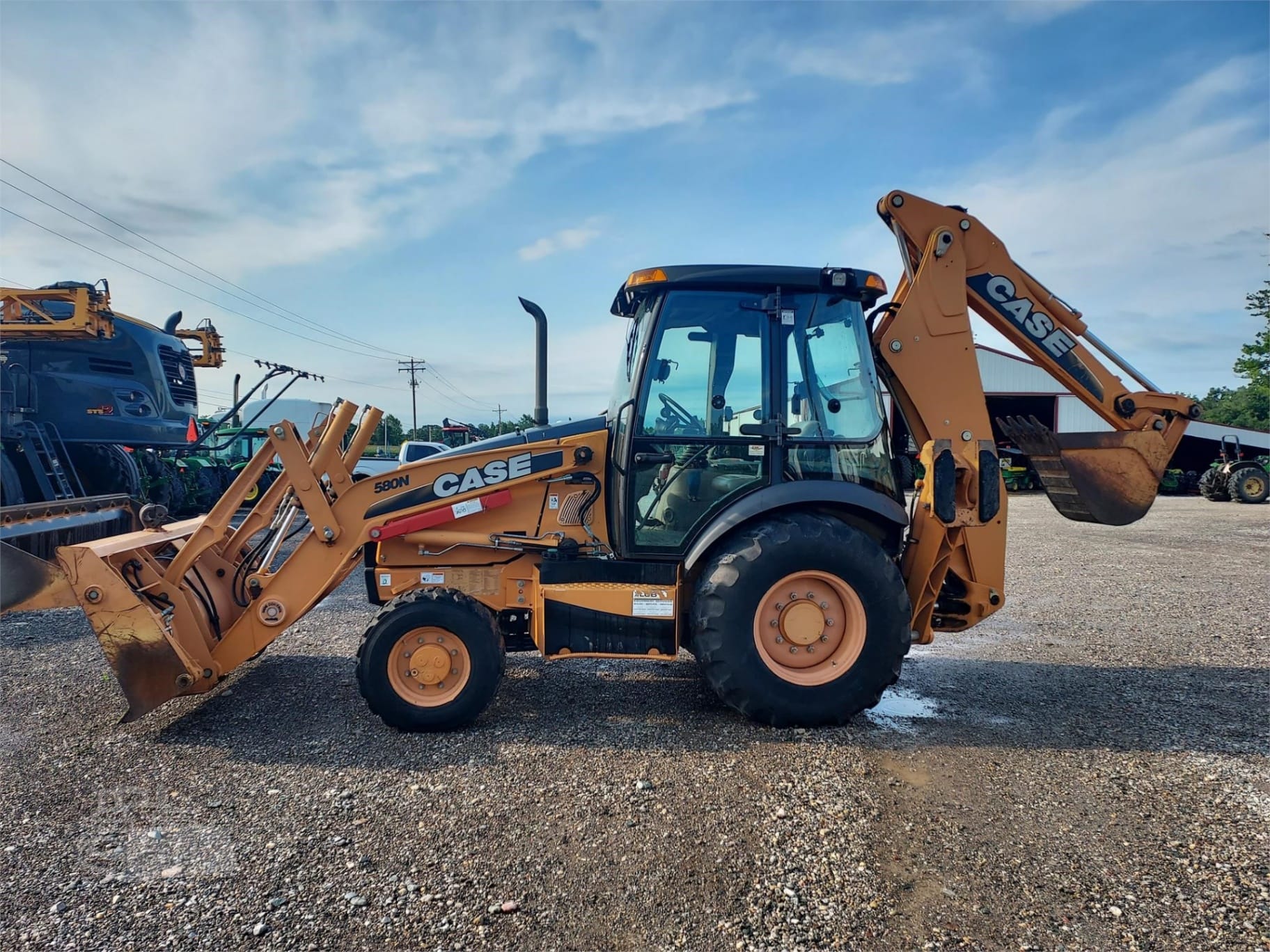 2010 CASE 580N Backhoe Loaders for sale in Edon, OH - primary listing photo of 8