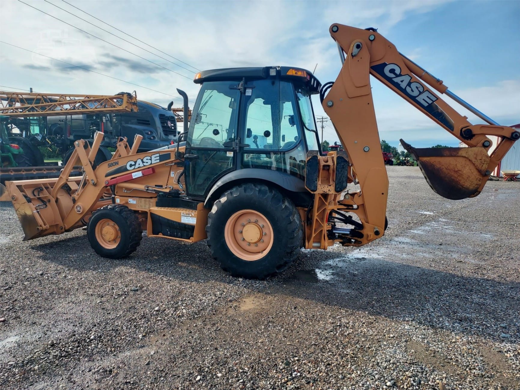 2010 CASE 580N Backhoe Loaders for sale in Edon, OH - listing photo 3 of 8