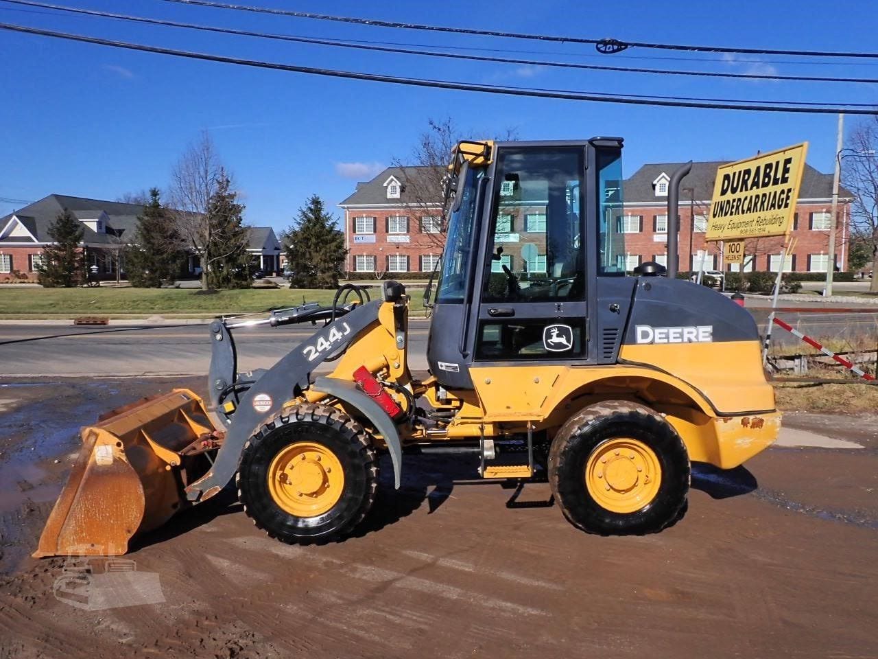 2011 John Deere 244J Wheel Loaders for sale in South Plainfield, NJ - listing photo 2 of 10