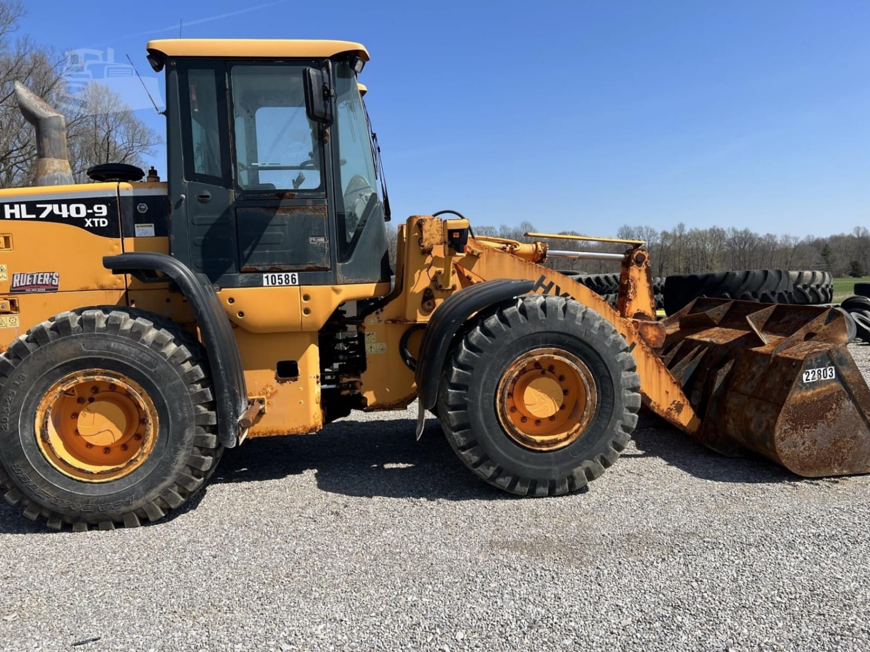 2012 Hyundai HL740XTD-9 Wheel Loaders for sale in Dupont, IN - primary listing photo of 8