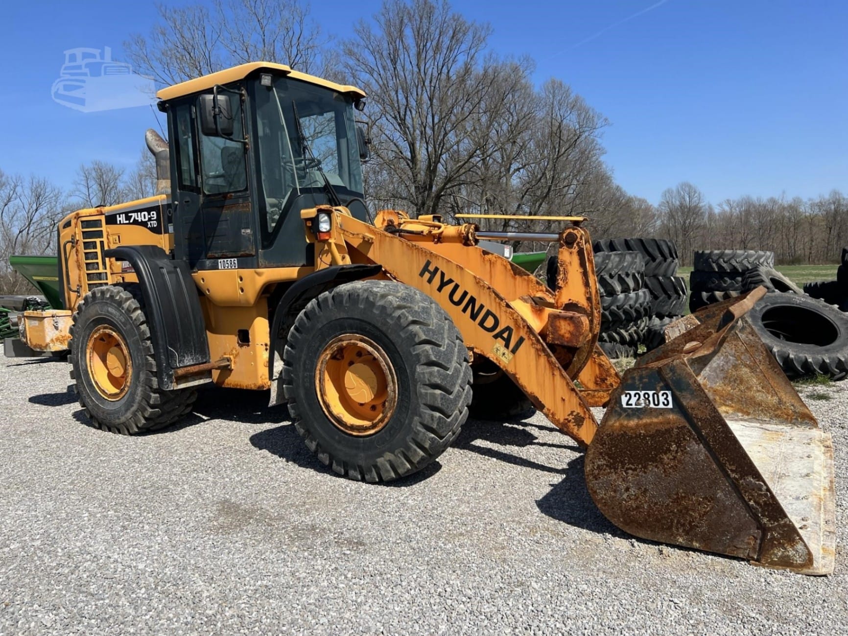 2012 Hyundai HL740XTD-9 Wheel Loaders for sale in Dupont, IN - listing photo 2 of 8