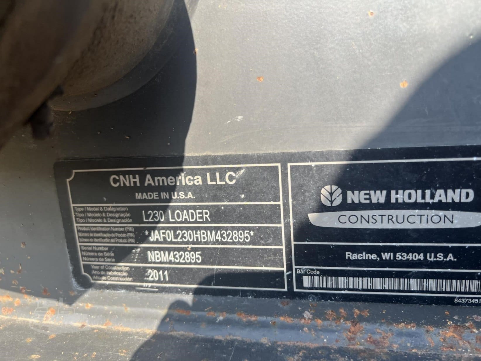 2012 New Holland L230 Skid Steer Loaders for sale in David City, NE - listing photo 5 of 8