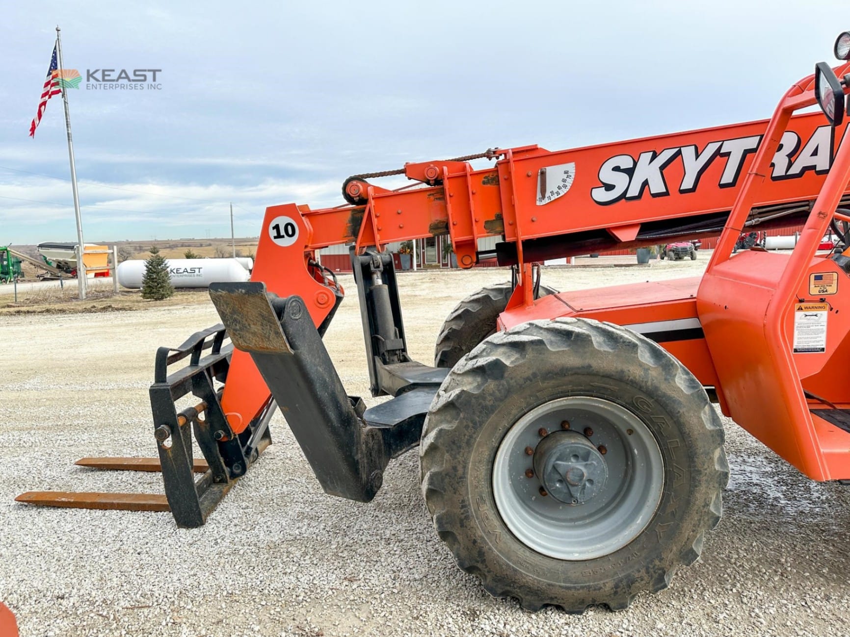 2012 SkyTrak (JLG) skytrak-jlg-10054 Telehandlers Forklifts for sale in Henderson, IA - listing photo 8 of 27