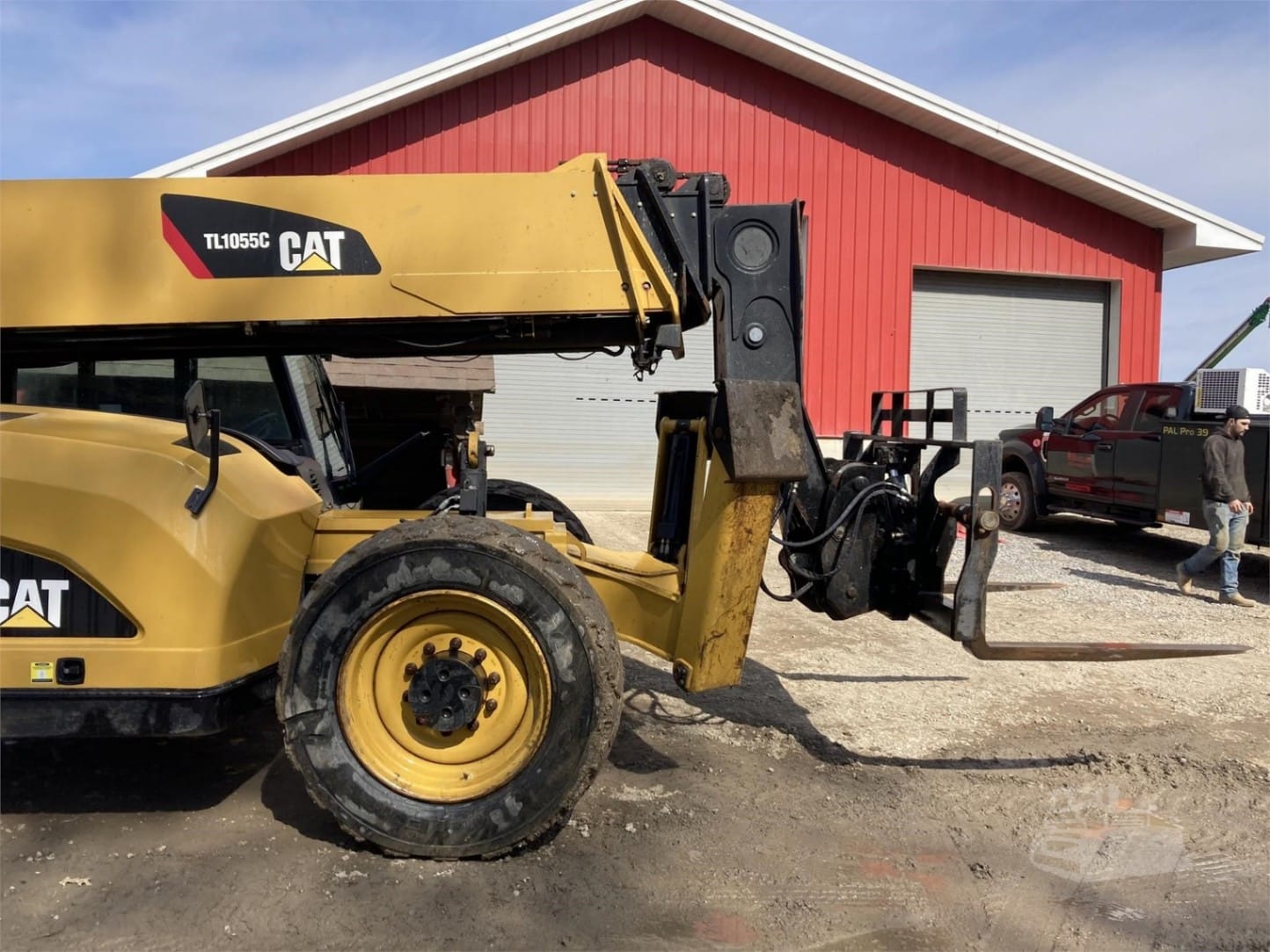 2013 Caterpillar TL1055C Telehandlers Forklifts for sale in Greenfield Center, NY - listing photo 8 of 10