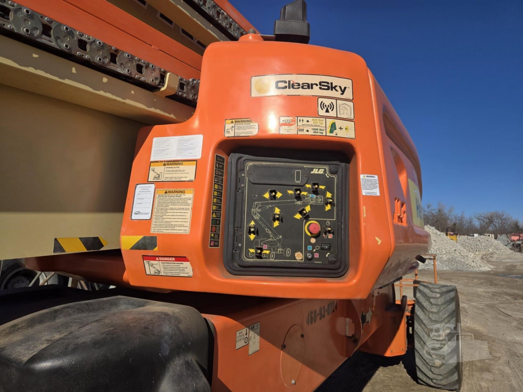 2013 JLG 1250AJP Articulating Boom Lift Knuckle for sale in Waterloo, NE - listing photo 2 of 8