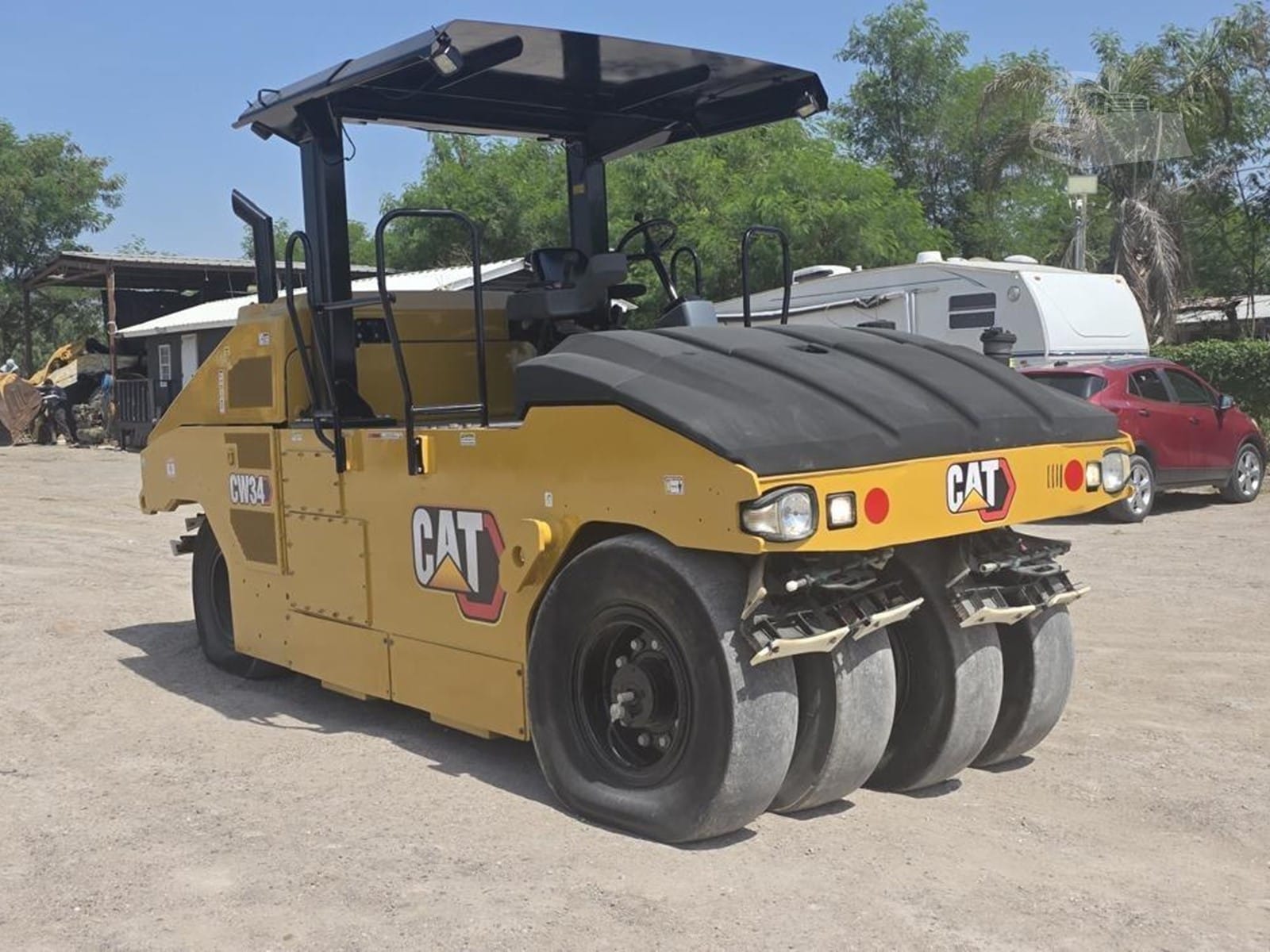 2014 Caterpillar CW34 Asphalt Rollers for sale in Houston, TX - listing photo 7 of 8