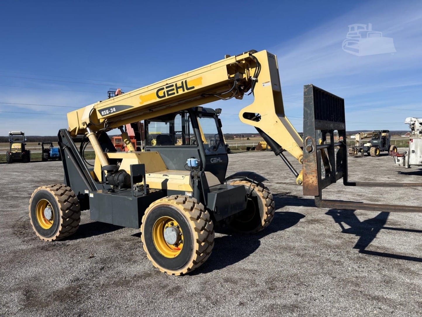 2014 Gehl RS6-34 Telehandler Telescopic Forklift for sale in Mounds, OK - listing photo 3 of 7