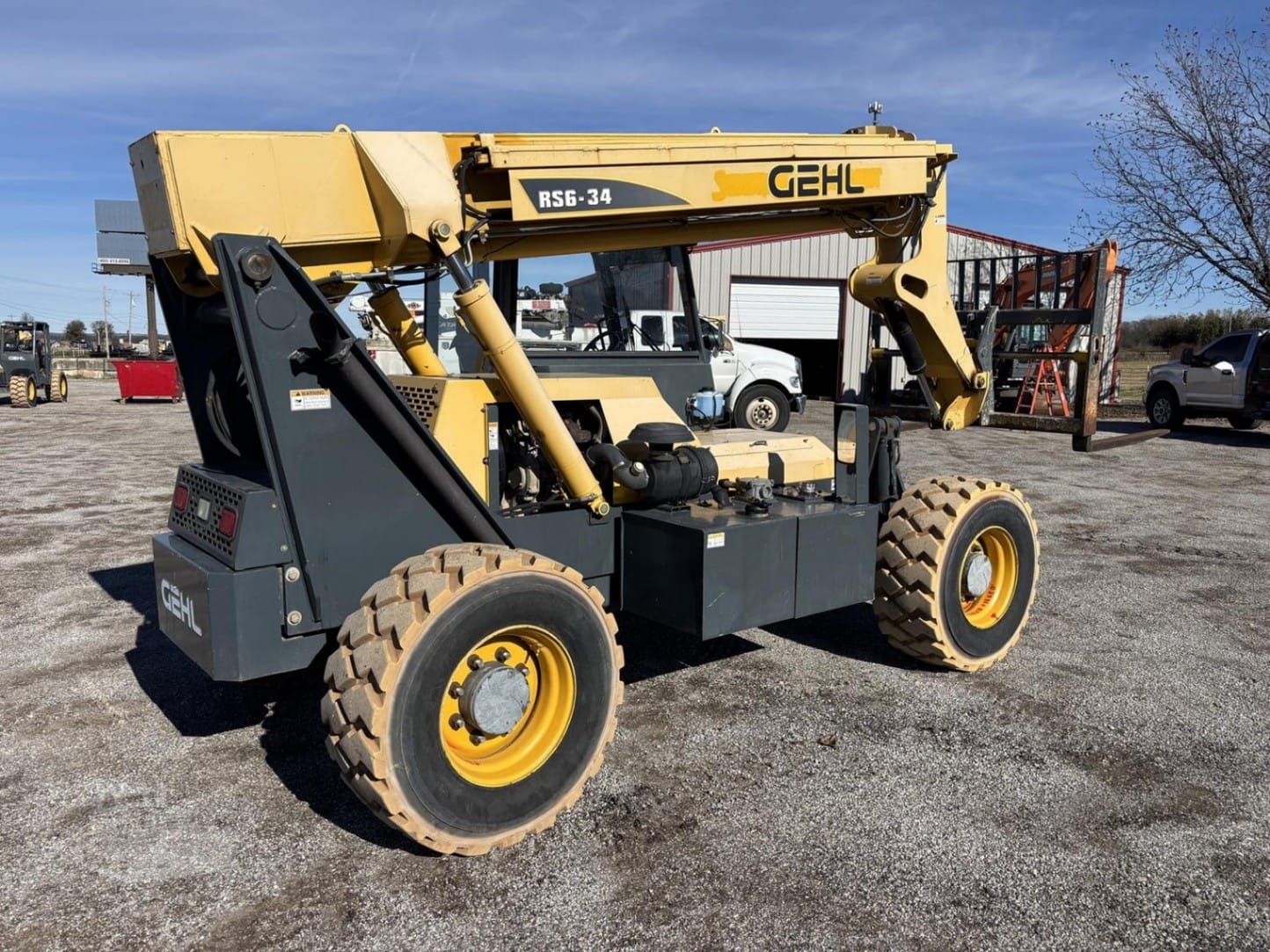 2014 Gehl RS6-34 Telehandler Telescopic Forklift for sale in Mounds, OK - listing photo 4 of 7