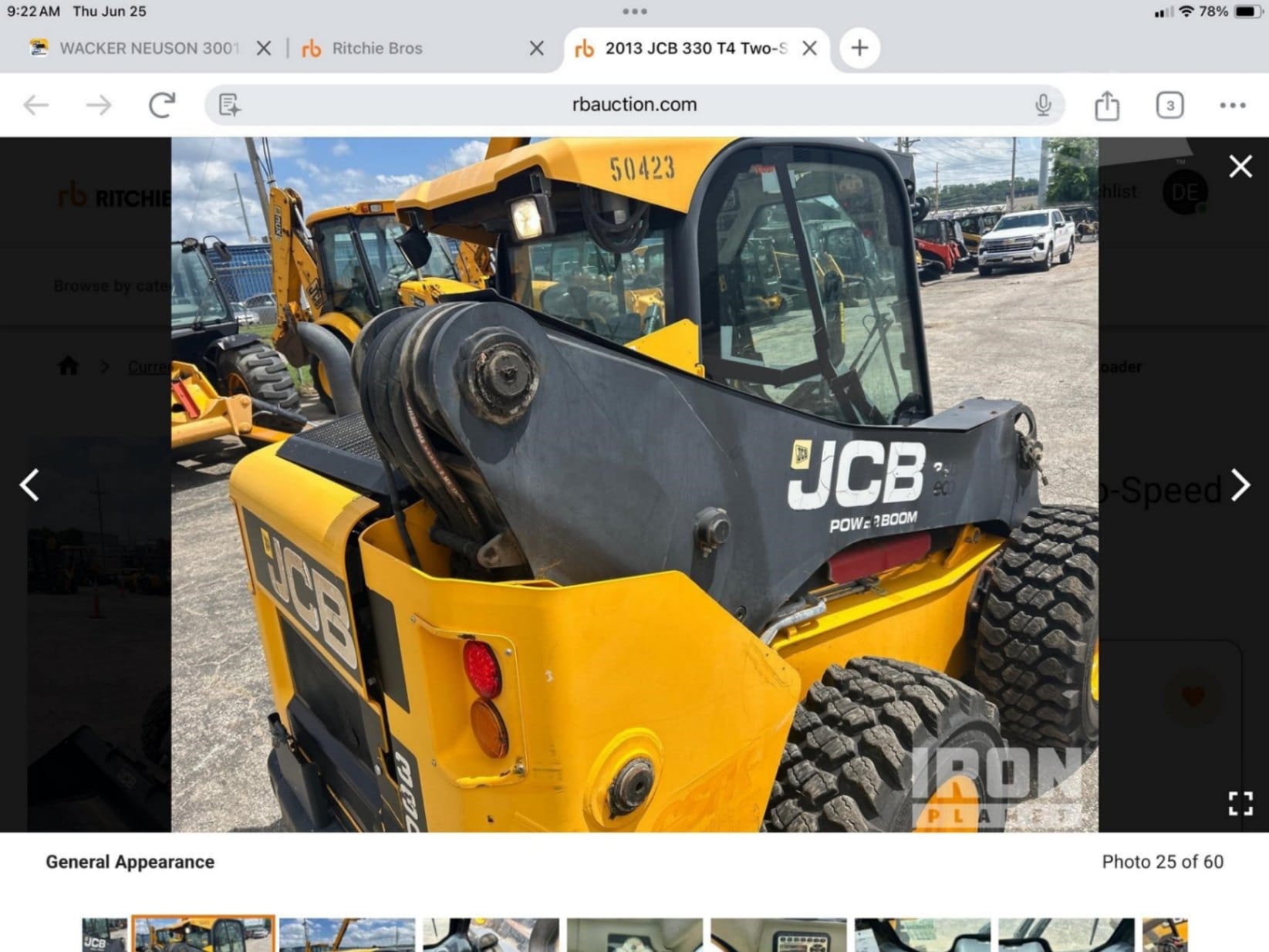 2014 JCB 330 Skid Steer Loaders for sale in Wamego, KS - listing photo 6 of 8