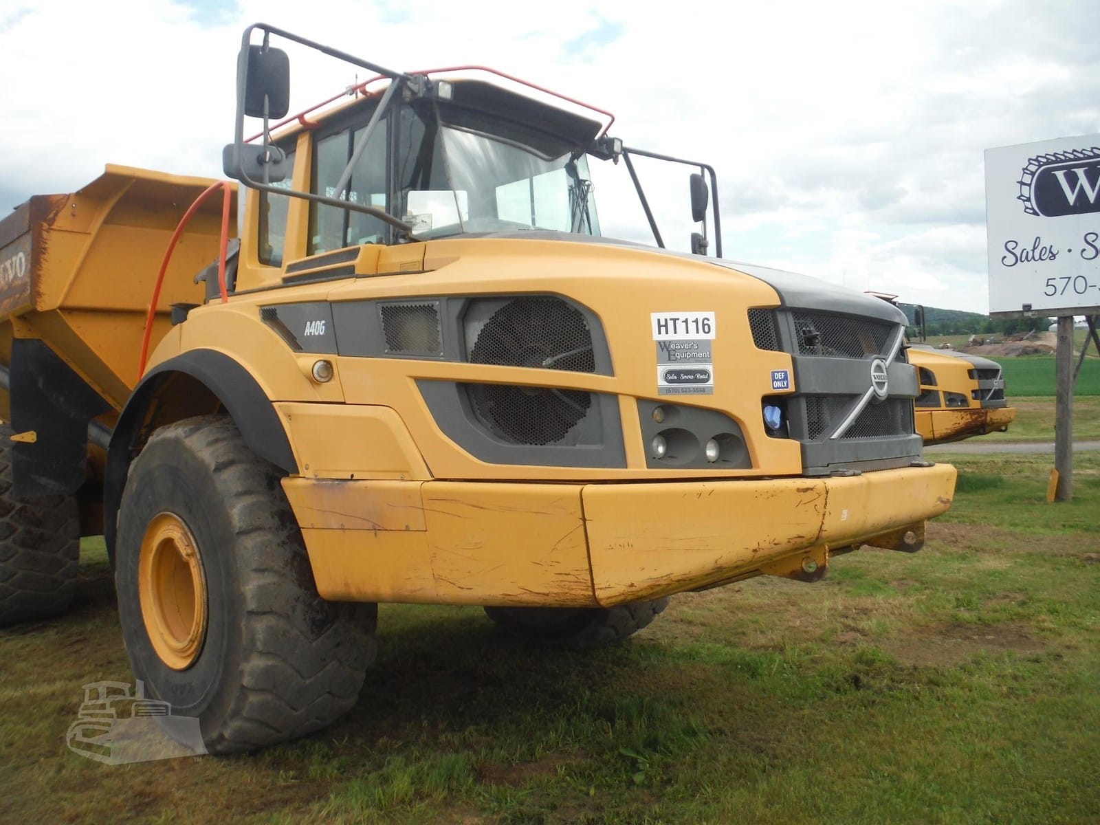 2014 Volvo A40G Dumpers Haulers for sale in Milton, PA - listing photo 5 of 8