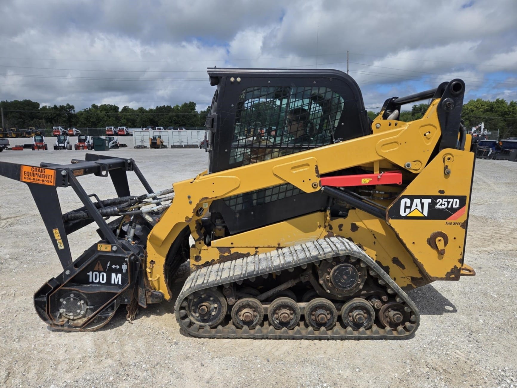 2015 Caterpillar 257D Track Loaders for sale in Wright City, MO - listing photo 2 of 8