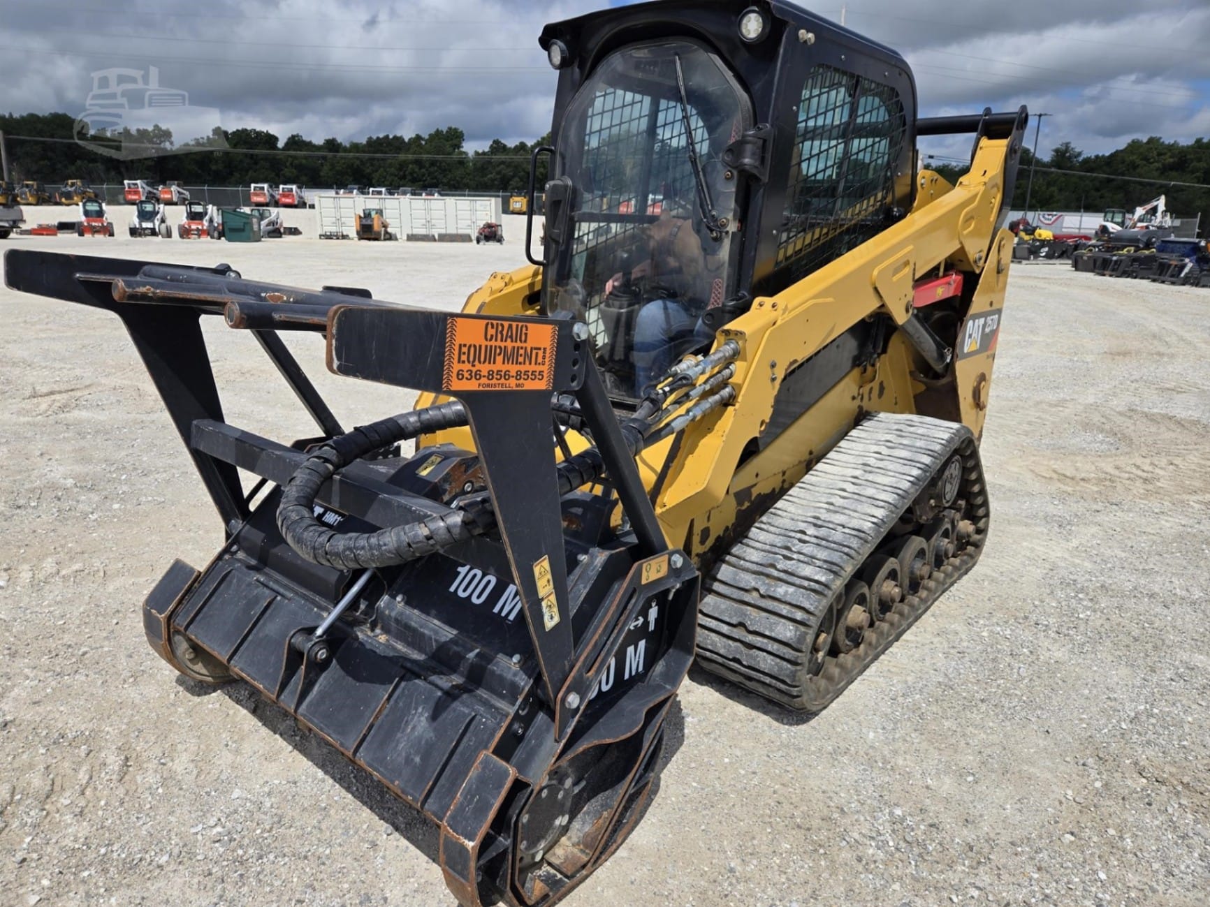 2015 Caterpillar 257D Track Loaders for sale in Wright City, MO - listing photo 4 of 8