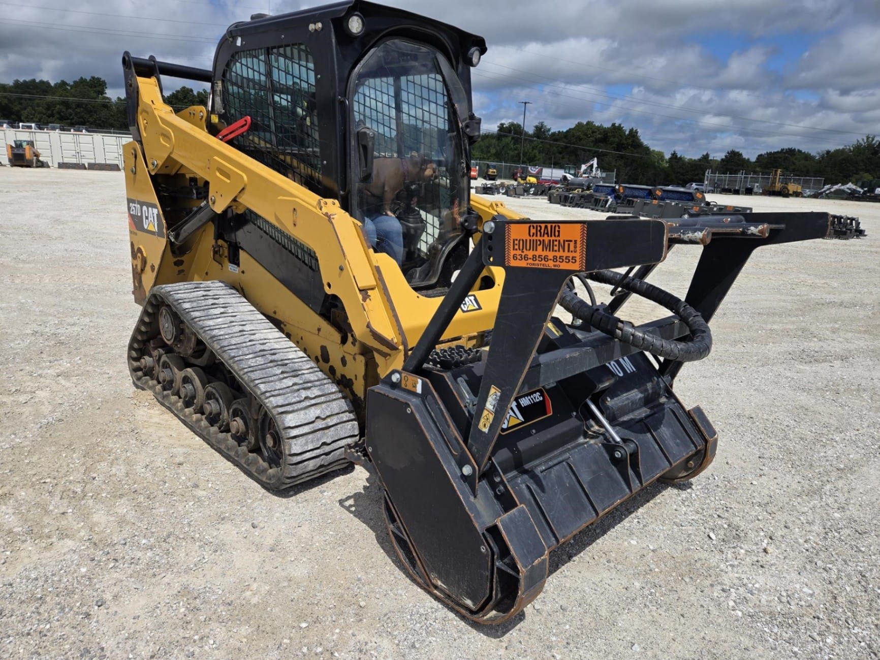 2015 Caterpillar 257D Track Loaders for sale in Wright City, MO - listing photo 6 of 8