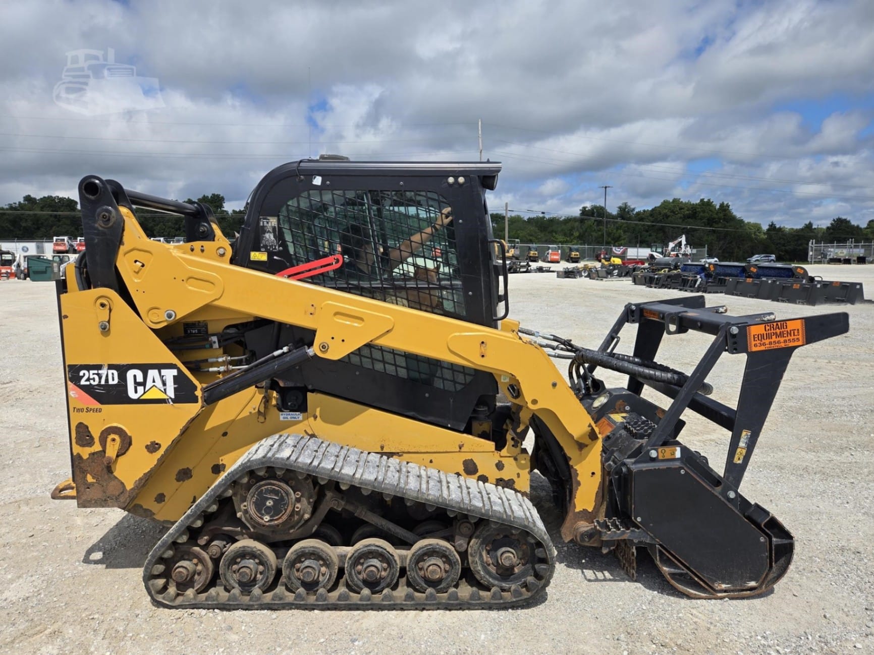 2015 Caterpillar 257D Track Loaders for sale in Wright City, MO - listing photo 7 of 8