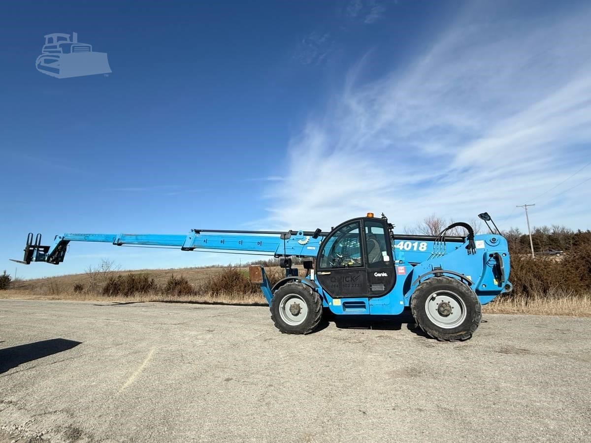 2015 Genie GTH4018 Telehandler Telescopic Forklift for sale in Severy, KS - listing photo 5 of 8